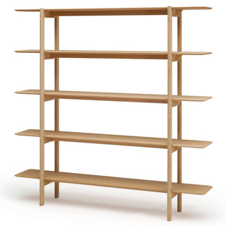 灑(セン) 5段タイプシェルフ(SLP53~57A)(オーク)