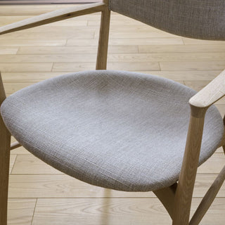 灑(セン) アームチェアSDC02W(ウォールナット)