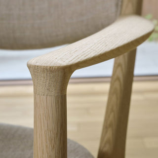 灑(セン) アームチェアSDC02W(ウォールナット)