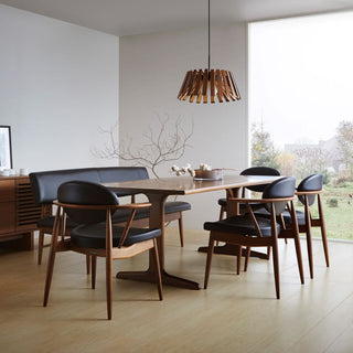 BOSS STYLE ウォールナットダイニングテーブル(W1500~2100)