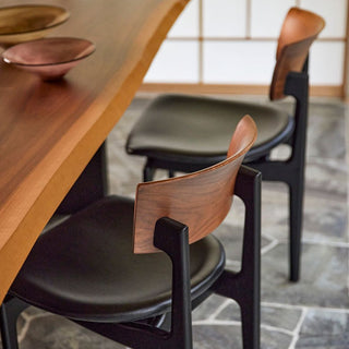 CHIC サイドチェア PDC01K(ウォールナット+オーク)