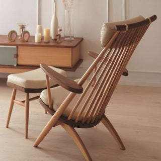 CIVIL カバーリングオットマン CC55K9(ウォールナット+オーク)