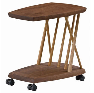 CIVILプチテーブル CP98K(ウォールナット+オーク)