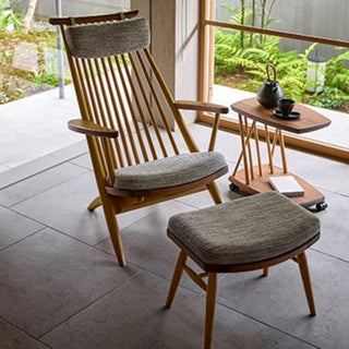 CIVIL カバーリングオットマン CC55K9(ウォールナット+オーク)