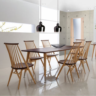 CIVILチェア CC71K(ウォールナット+オーク)