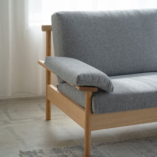 BE STYLE 1人掛けビーソファ BLS81A(オーク)