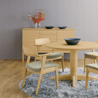 ELES 3枚扉ローボードNK82A(オーク)