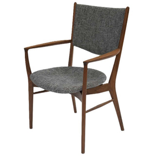 灑(セン) アームチェアSDC02W(ウォールナット)