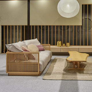 Takayama Wood Works 2人掛けソファWLS12A(オーク)