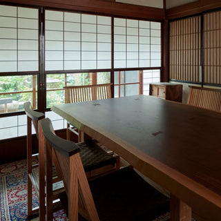 Takayama Wood Works ダイニングテーブル(1650・1800)(天板ウォルナットOIL+脚部オークOIL)