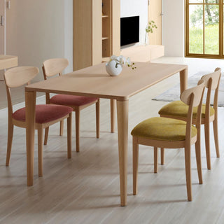 CONOMA 無垢天板ダイニングテーブル(1350~1800)