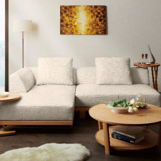 MODE 3人掛け肘無しソファ EL05SA(オーク)