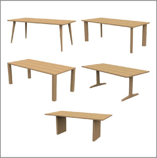 PROTEA オーダーテーブル W1200～1350(オーク28mm)