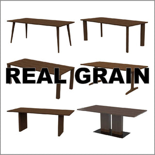 PROTEA オーダーテーブル W1950～2100(REAL GRAINウォールナット28mm)