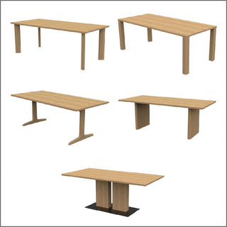 PROTEA オーダーテーブル W2250～2400(オーク28mm)