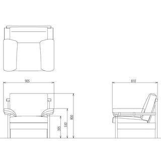 BE STYLE 1人掛けビーソファ BLS81専用クッション&カバーセット