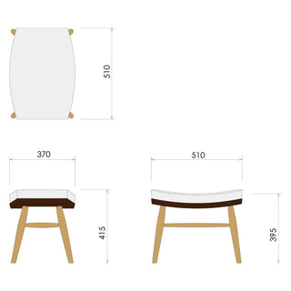 CIVIL オットマン CC55K/A専用 張込仕様 座クッション