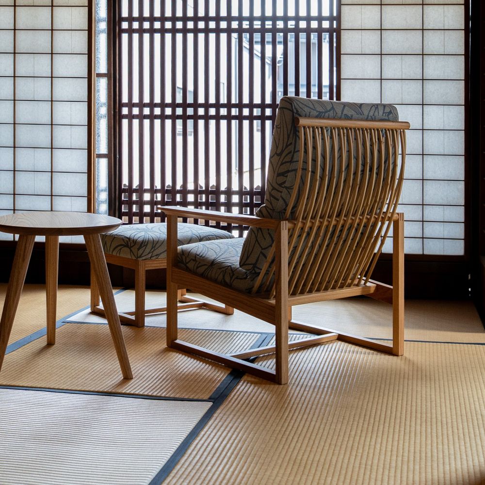 柏木工　月華 イージーチェア kashiwa 月華 イージーチェア GLC56(NP色) – 柏木工株式会社オンラインストア