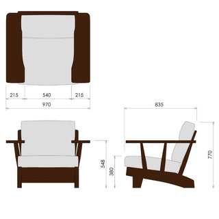 WILDERNESS 1人掛けソファKL71専用カバーセット