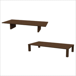 PROTEA オーダーテーブル 座卓・ローテーブル仕様(ウォールナット28mm)W1650～1800