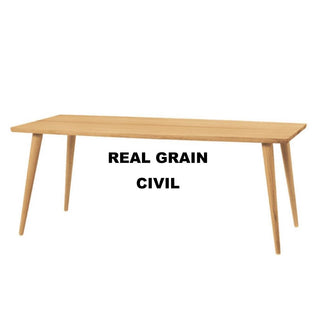 REAL GRAIN CIVILダイニングテーブル(オーク)W1350～1650