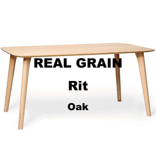 REAL GRAIN  Ritダイニングテーブル (W1350～1650)(オーク)