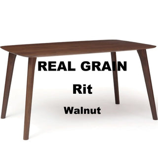 REAL GRAIN  Ritダイニングテーブル (W1800～2100)(ウォールナット)