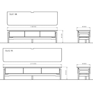 灑(セン) TVボードSLK18・21A(W1800・2100)